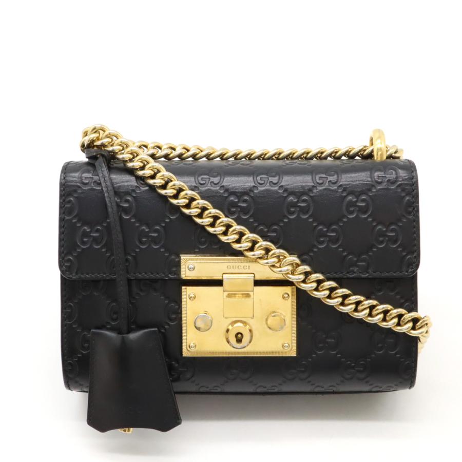 GUCCI グッチ グッチシマ パドロック GG スモール ショルダー