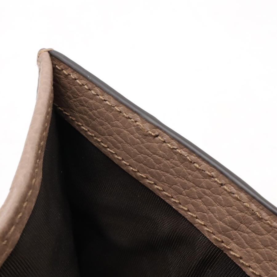 GUCCI グッチ ダブルG GGスプリーム カードケース ウォレット 2つ折財布 二つ折り財布 ベージュ ダスティピンク オンライン限定品 658610 | GUCCI | 04