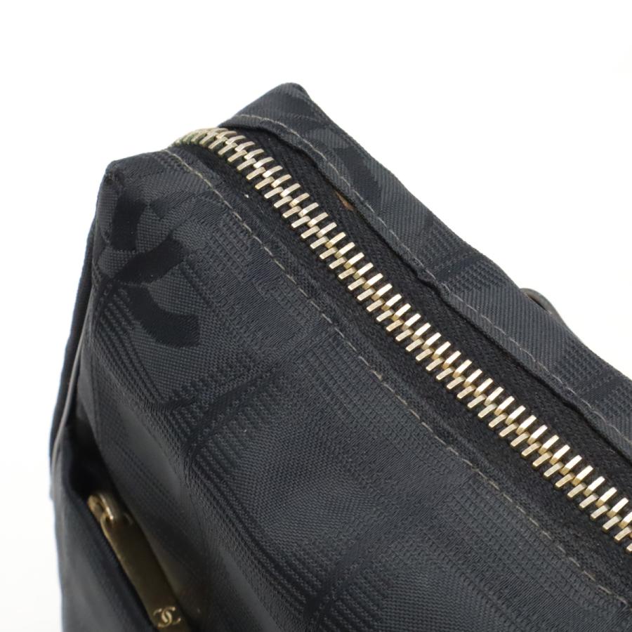 CHANEL シャネル ニュートラベルライン Newトラベルライン ショルダーバッグ ポシェット ナイロンジャガード ブラック ゴールド金具 | CHANEL | 04