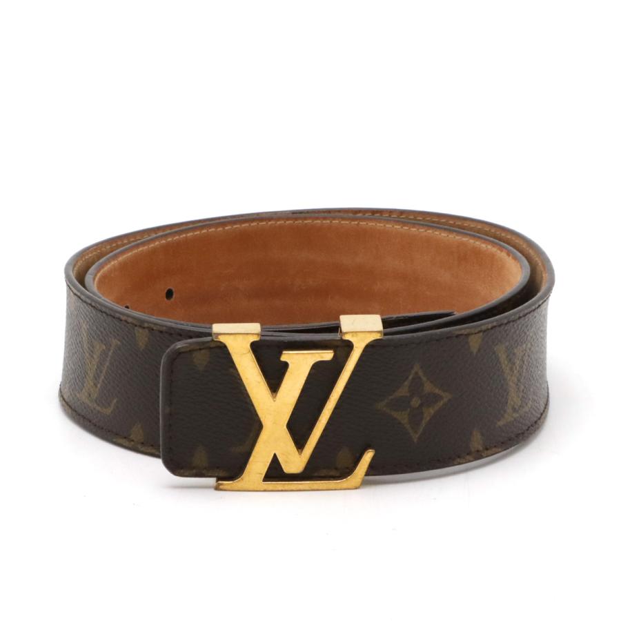 LOUIS VUITTON ルイ ヴィトン モノグラム サンチュール イニシャル LV 