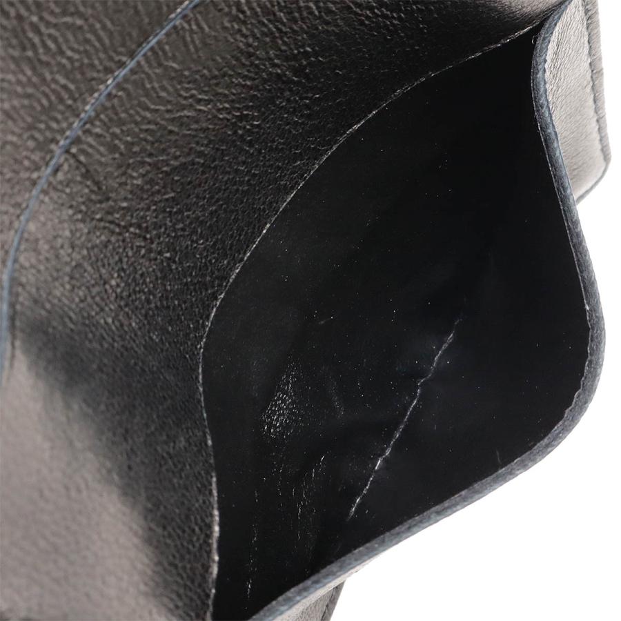 CHANEL シャネル ココマーク パスポートケース パスポートカバー カードケース パテントレザー エナメル ブラック 黒 シルバー金具 チェーン付き | CHANEL | 07