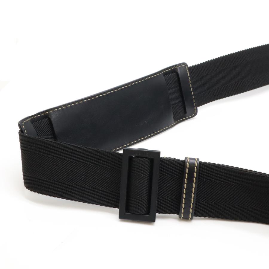 GUCCI グッチ クレストエンブレム ショルダーバッグ メッセンジャーバッグ 斜め掛け コーティングキャンバス ブラック 黒 181094 | GUCCI | 04