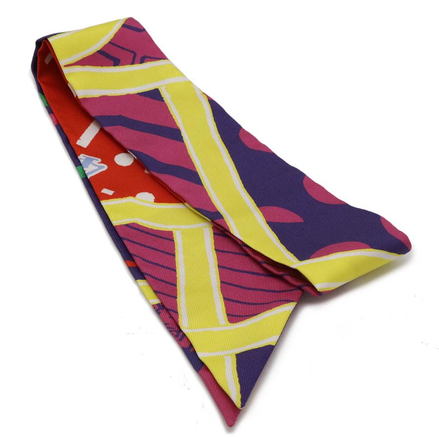 HERMES エルメス TWELL ツイリー ツイル トゥイリー スカーフ シルク100% マルチカラー | HERMES | 01