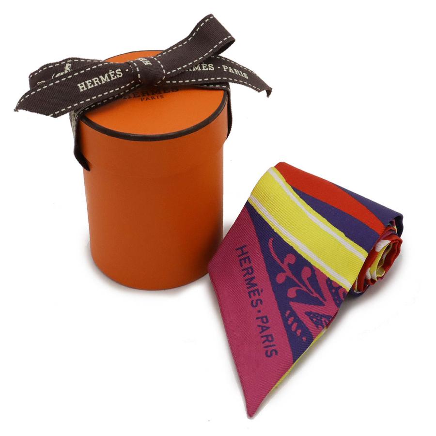 HERMES エルメス TWELL ツイリー ツイル トゥイリー スカーフ シルク100% マルチカラー | HERMES | 04