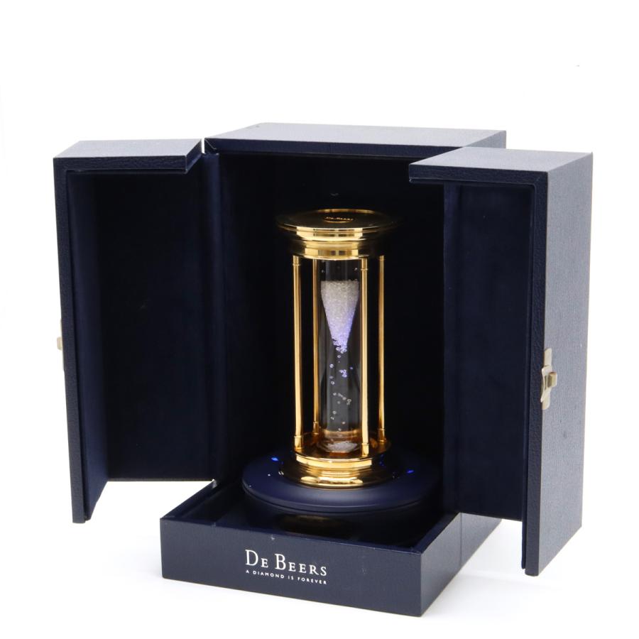 DEBEERS デビアス ダイヤモンド アワーグラス 砂時計 置時計 オブジェ 置物 インテリア 日本限定2000個 | DE BEERS | 06