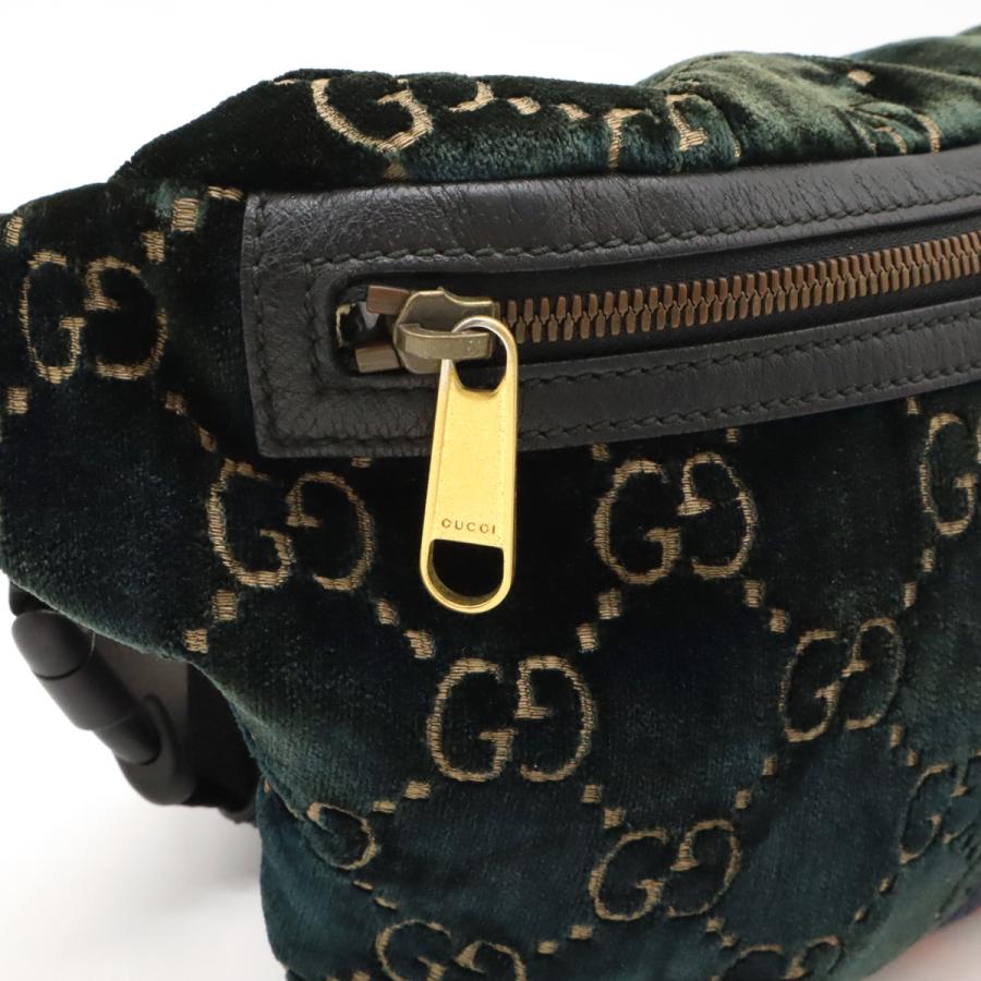 GUCCI（グッチ） GGベルベット シェリーライン ベルトバッグ ボディ