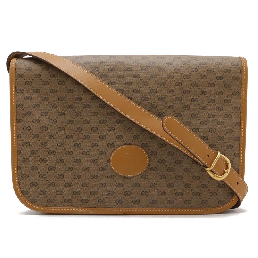 GUCCI グッチ オールドグッチ マイクロGG ショルダーバッグ 斜め掛け 