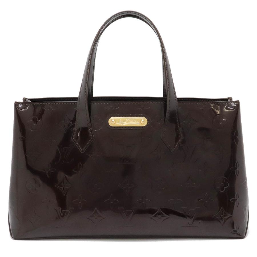 LOUIS VUITTON ルイ ヴィトン モノグラムヴェルニ ウィルシャーPM 