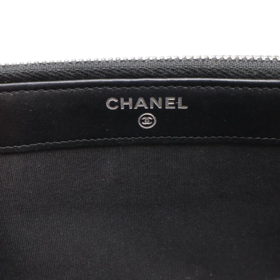CHANEL シャネル ボーイシャネル マトラッセ ココマーク チェーンウォレット ショルダーバッグ 2WAY クラッチ キャビアスキン ブラック 黒 A84069 CHANEL（シャネル） ボーイシャネル マトラッセ ココマーク チェーン