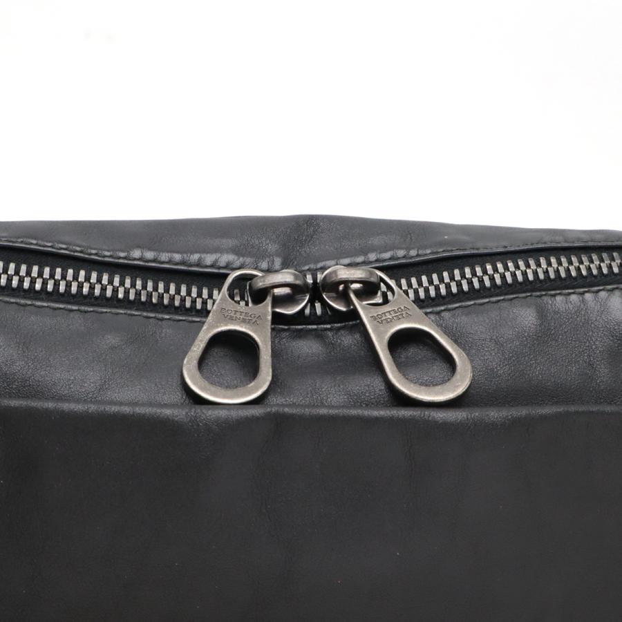 BOTTEGA VENETA ボッテガ ヴェネタ イントレチャート ビジネスバッグ ブリーフケース 書類カバン 2WAY ショルダーバッグ レザー ブラック | BOTTEGA VENETA | 03