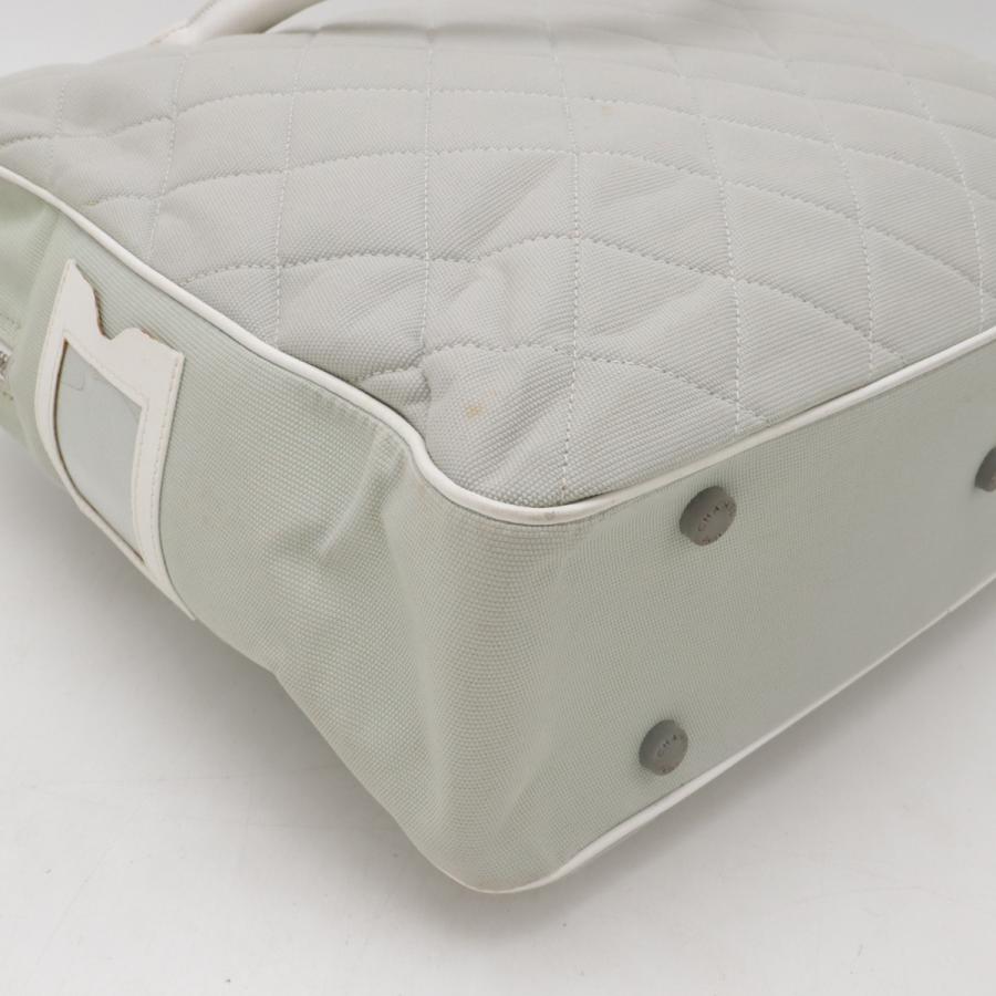 CHANEL シャネル スポーツライン マトラッセ ロゴ ハンドバッグ