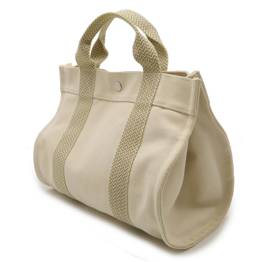 HERMES エルメス カンヌPM トートバッグ ハンドバッグ キャンバス 
