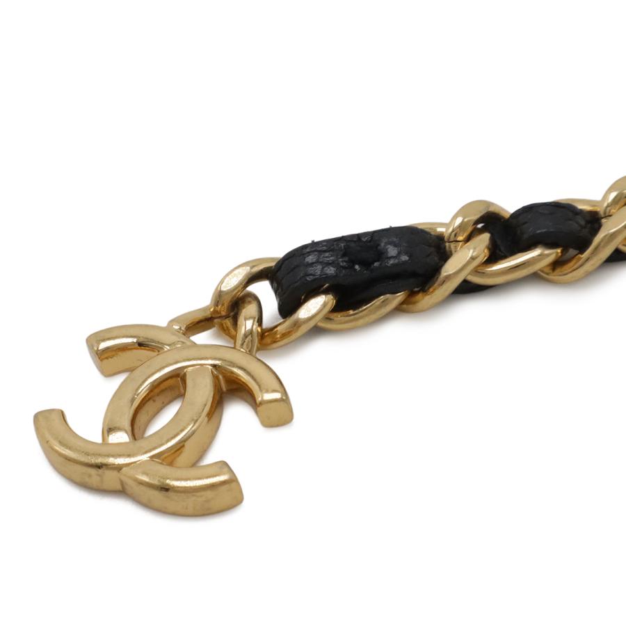 CHANEL シャネル マトラッセ ココマーク ベルトバッグ チェーンバッグ ミニバッグ ポーチ キャビアスキン レザー ブラック 黒 | CHANEL | 05
