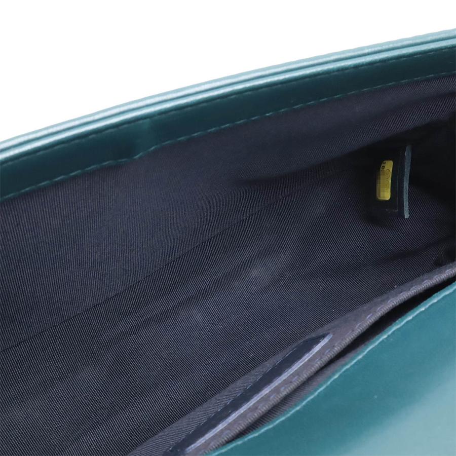 CHANEL シャネル ボーイシャネル マトラッセ ココマーク チェーンショルダーバッグ ベロア ツイード ブラウンマルチカラー グリーン | CHANEL | 05