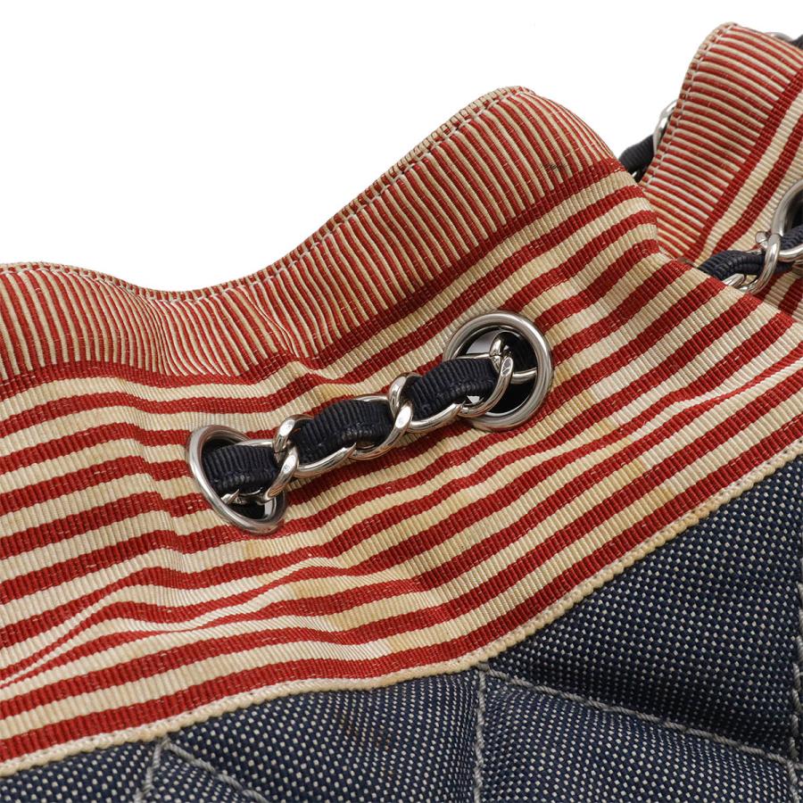 CHANEL シャネル ココカバスGM ココマーク トートバッグ チェーン  