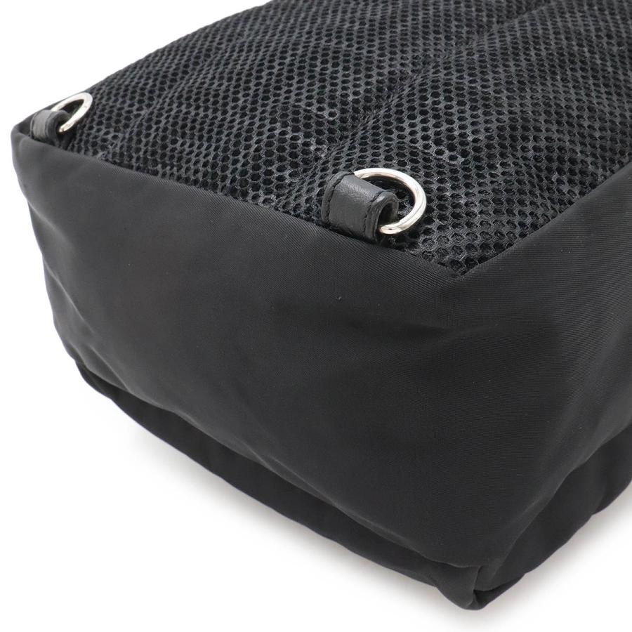 FENDI フェンディ フェンディネス ボディバッグ ショルダーバッグ 斜め掛け ナイロン レザー ブラック 黒 シルバー金具 7VZ067 | FENDI | 02