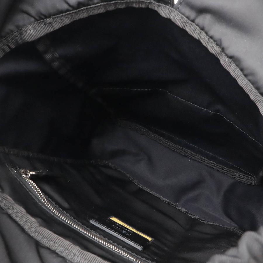 FENDI フェンディ フェンディネス ボディバッグ ショルダーバッグ 斜め掛け ナイロン レザー ブラック 黒 シルバー金具 7VZ067 | FENDI | 06