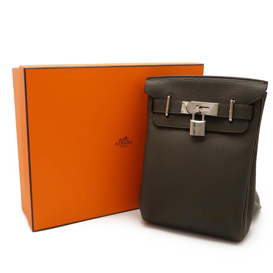HERMES エルメス ケリー アッカドPM ショルダーバッグ ボディバッグ トゴ レザー ヴェールグリス シルバー金具 U刻印 | HERMES | 08
