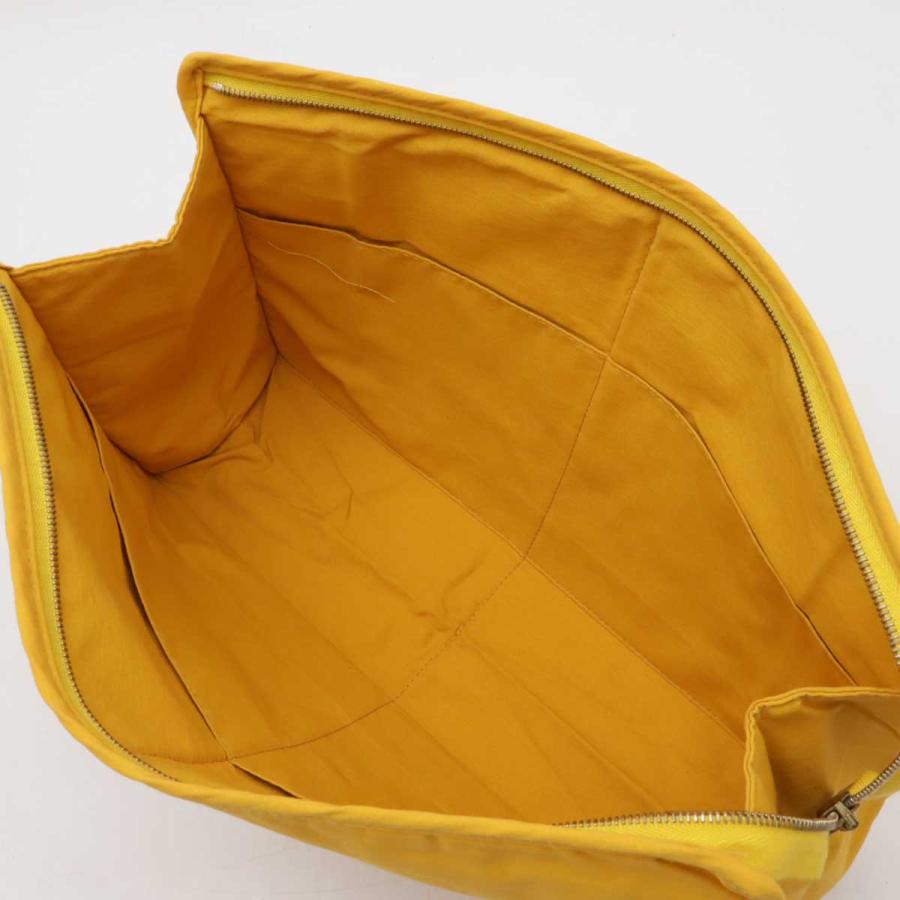 HERMES エルメス タピドセル クラッチバッグ セカンドバッグ インナーバッグ ポーチ キャンバス イエロー 黄色 ベージュ | HERMES | 06