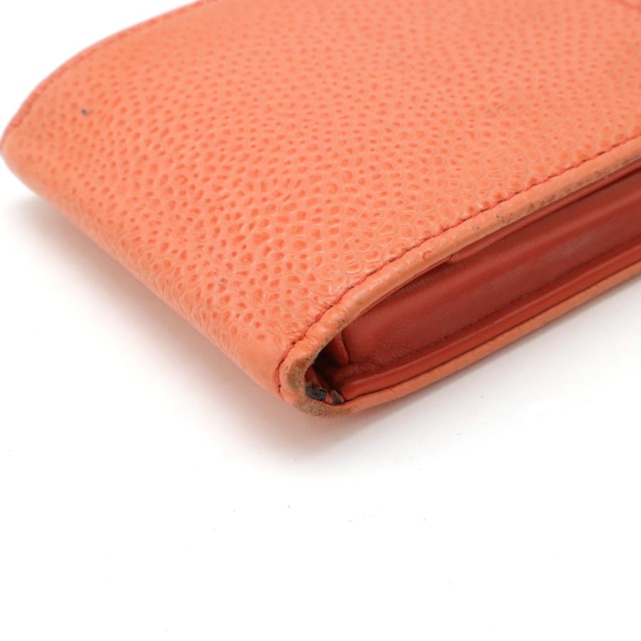 CHANEL シャネル ココマーク iPhone4 スマホケース スマホカバー 携帯カバー キャビアスキン オレンジ | CHANEL | 02