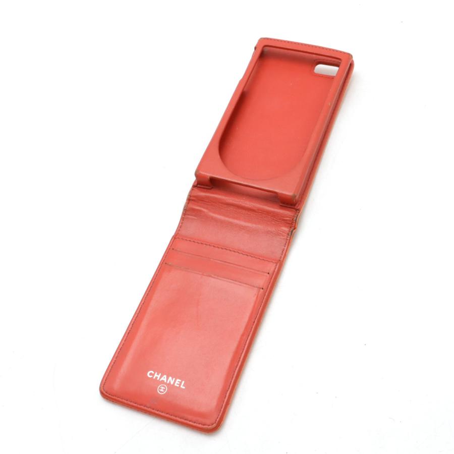 CHANEL シャネル ココマーク iPhone4 スマホケース スマホカバー 携帯カバー キャビアスキン オレンジ | CHANEL | 03