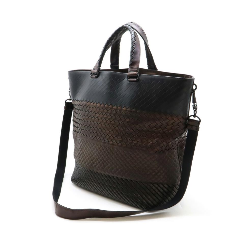 BOTTEGA VENETA ボッテガ ヴェネタ ボッテガベネタ イントレッチオ インペラトーレ トートバッグ 2WAYショルダー レザー ブラック | BOTTEGA VENETA | 01