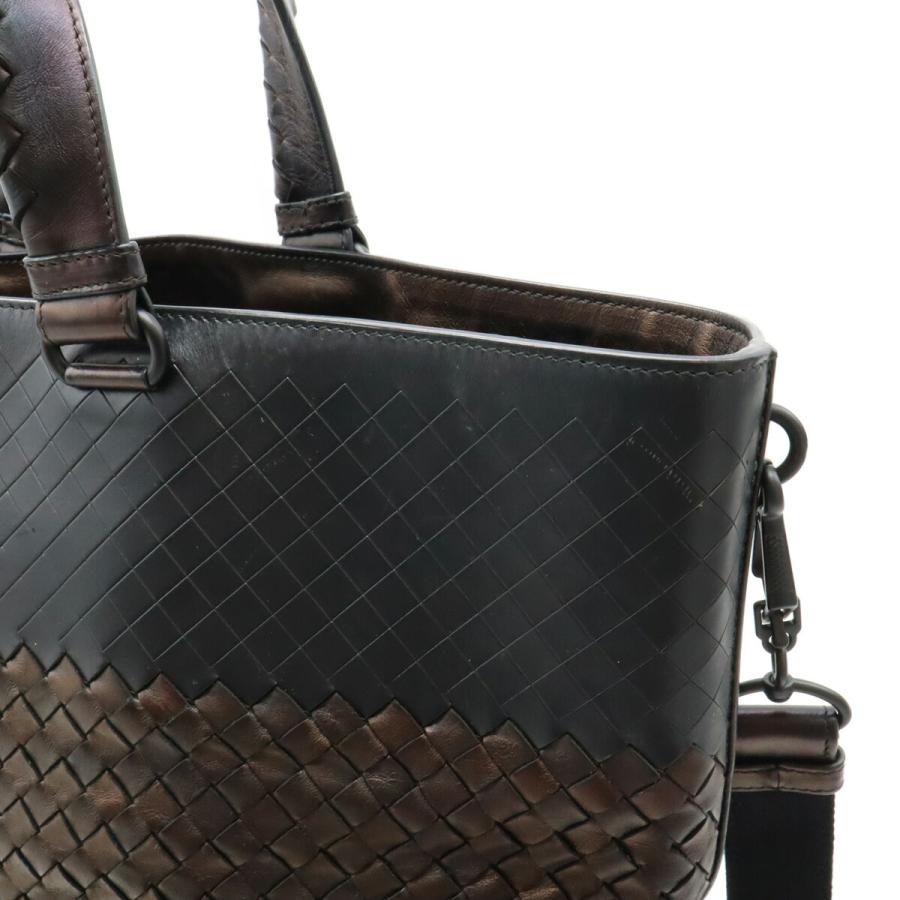 BOTTEGA VENETA ボッテガ ヴェネタ ボッテガベネタ イントレッチオ インペラトーレ トートバッグ 2WAYショルダー レザー ブラック | BOTTEGA VENETA | 07