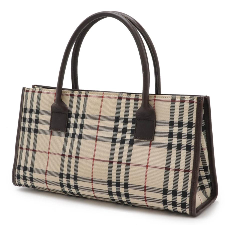 BURBERRY バーバリー ノバチェック チェック柄 ハンドバッグ