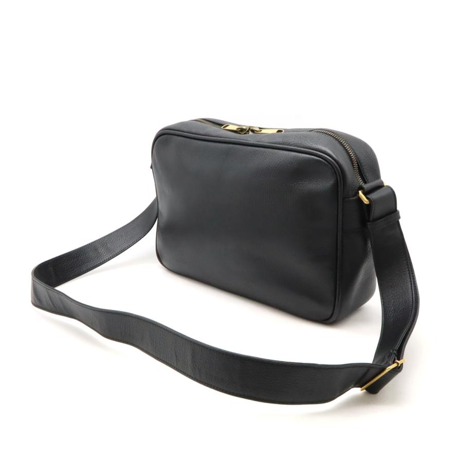 GUCCI グッチ グッチプリント ロゴプリント メッセンジャーバッグ ショルダーバッグ 斜め掛け レザー ブラック 黒 ゴールド金具 523589 | GUCCI | 01