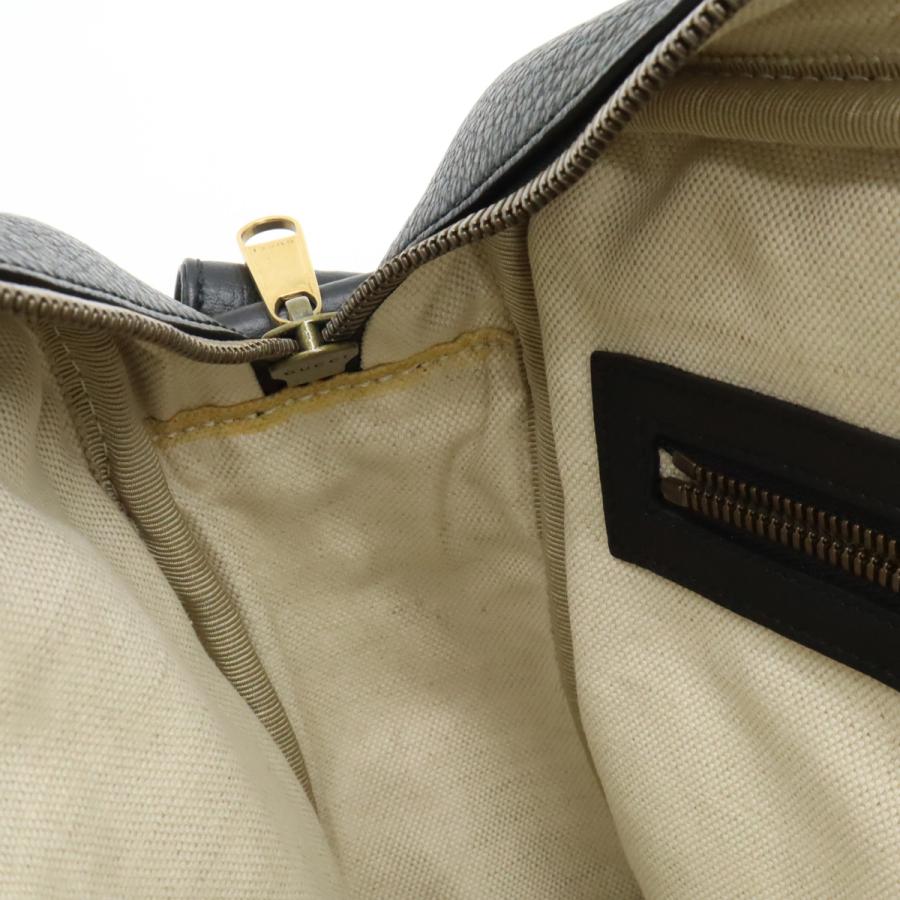 GUCCI グッチ グッチプリント ロゴプリント メッセンジャーバッグ ショルダーバッグ 斜め掛け レザー ブラック 黒 ゴールド金具 523589 | GUCCI | 06