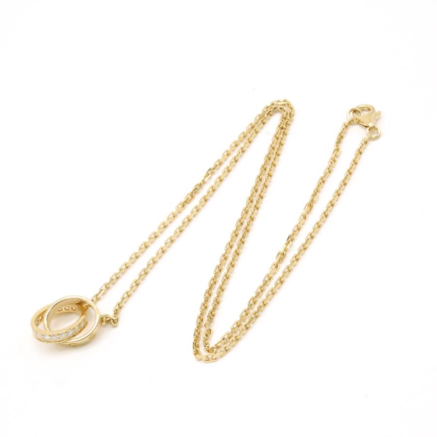 Cartier カルティエ LOVE LΘVE ラブ ベビーラブ ネックレス ペンダント K18YG イエローゴールド ダイヤモンド 0.22ct B7013800 | Cartier | 01