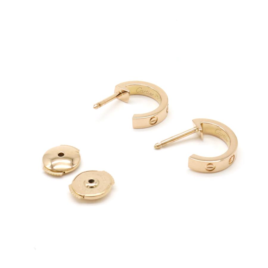 Cartier カルティエ LΘVE LOVE ミニラブ イヤリング フープピアス K18PG 750PG ピンクゴールド B8028800 | Cartier | 02