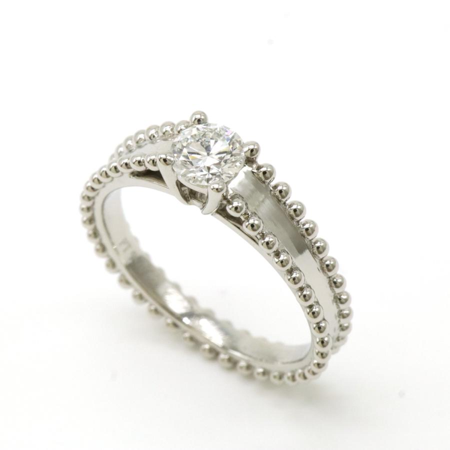 Van Cleef & Arpels ヴァン クリーフ & アーペル エステル ソリティア リング 指輪 Pt950 プラチナ 1PD ダイヤモンド #50 10号 | Van Cleef ＆ Arpels | 03