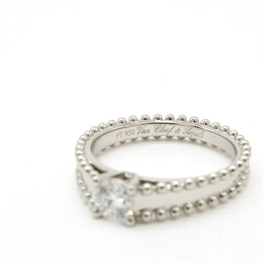 Van Cleef & Arpels ヴァン クリーフ & アーペル エステル ソリティア リング 指輪 Pt950 プラチナ 1PD ダイヤモンド #50 10号 | Van Cleef ＆ Arpels | 04