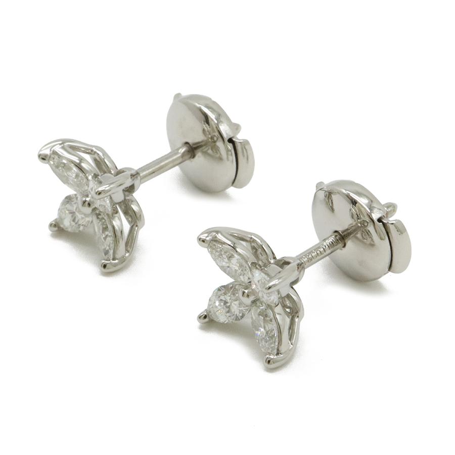 TIFFANY&Co. ティファニー ビクトリア ピアス スモール Pt950 プラチナ ダイヤモンド D0.64ct | TIFFANY&Co. | 01