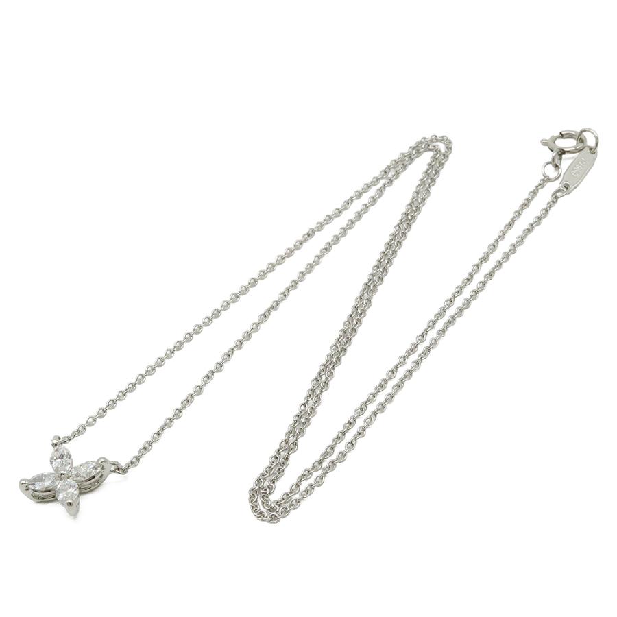 TIFFANY&Co. ティファニー ビクトリア ペンダント ネックレス スモール Pt950 プラチナ ダイヤモンド D0.32ct | TIFFANY&Co. | 01