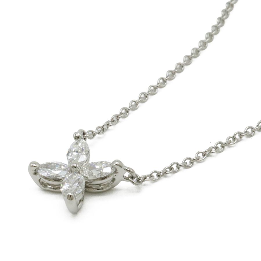 TIFFANY&Co. ティファニー ビクトリア ペンダント ネックレス スモール Pt950 プラチナ ダイヤモンド D0.32ct | TIFFANY&Co. | 02