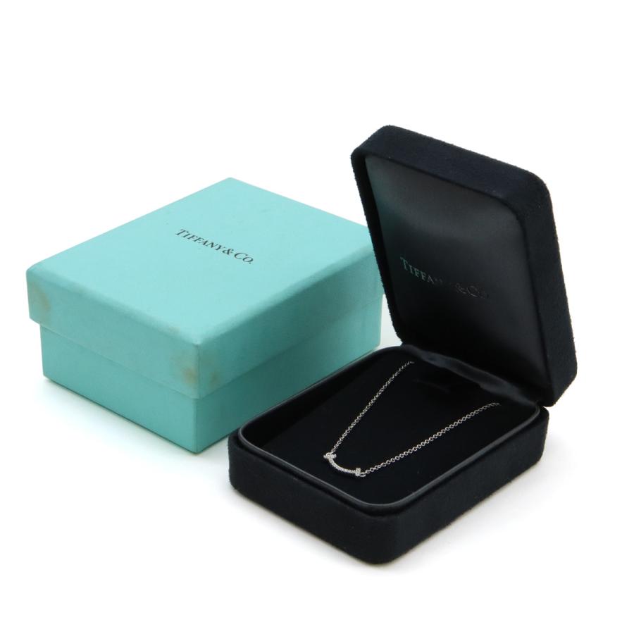 TIFFANY&Co. ティファニー T スマイル ミニ ペンダント ネックレス