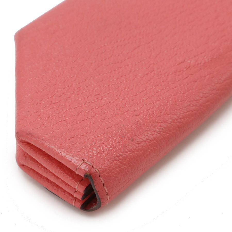 HERMES エルメス ル ヴァンキャトル ルヴァンキャトル コインケース 小銭入れ シェブルミゾル レザー ローズリップスティック | HERMES | 02