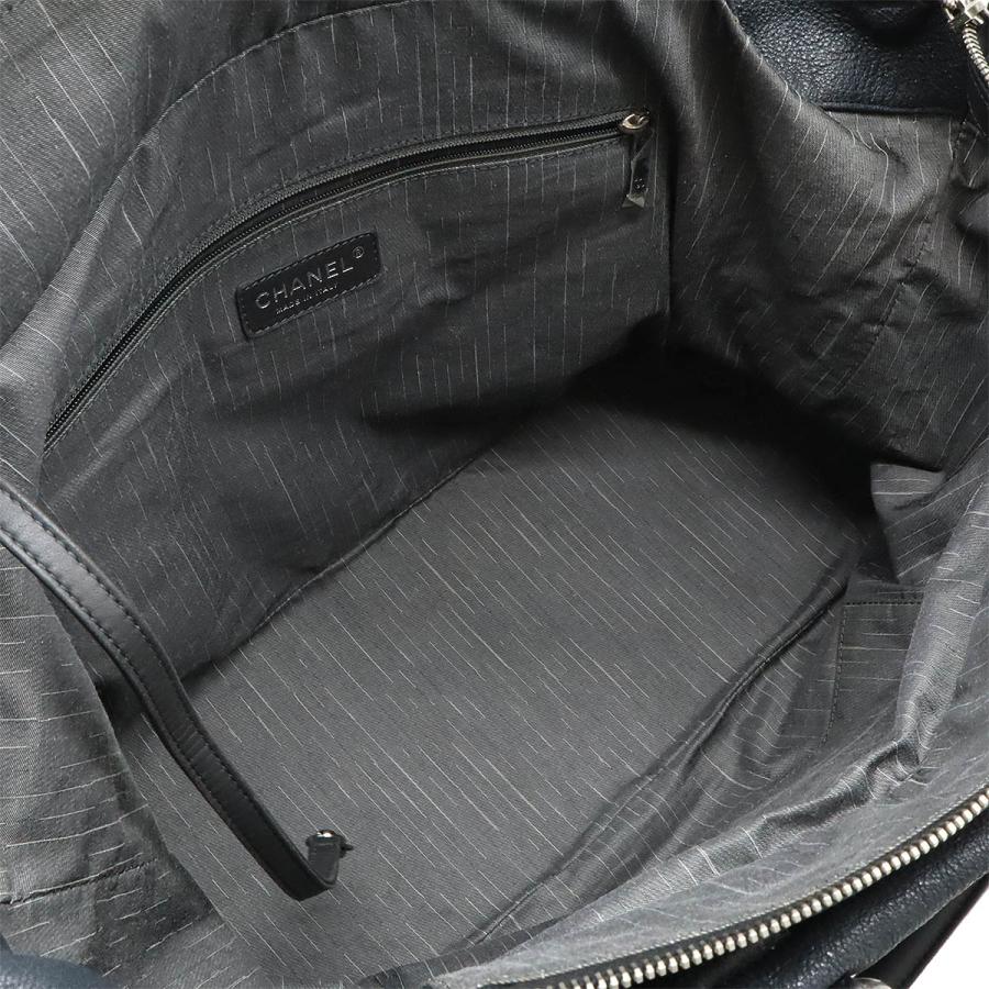 CHANEL シャネル ココマーク トートバッグ ショルダートート ソフトキャビアスキン ブラック 黒 A50288 | CHANEL | 05