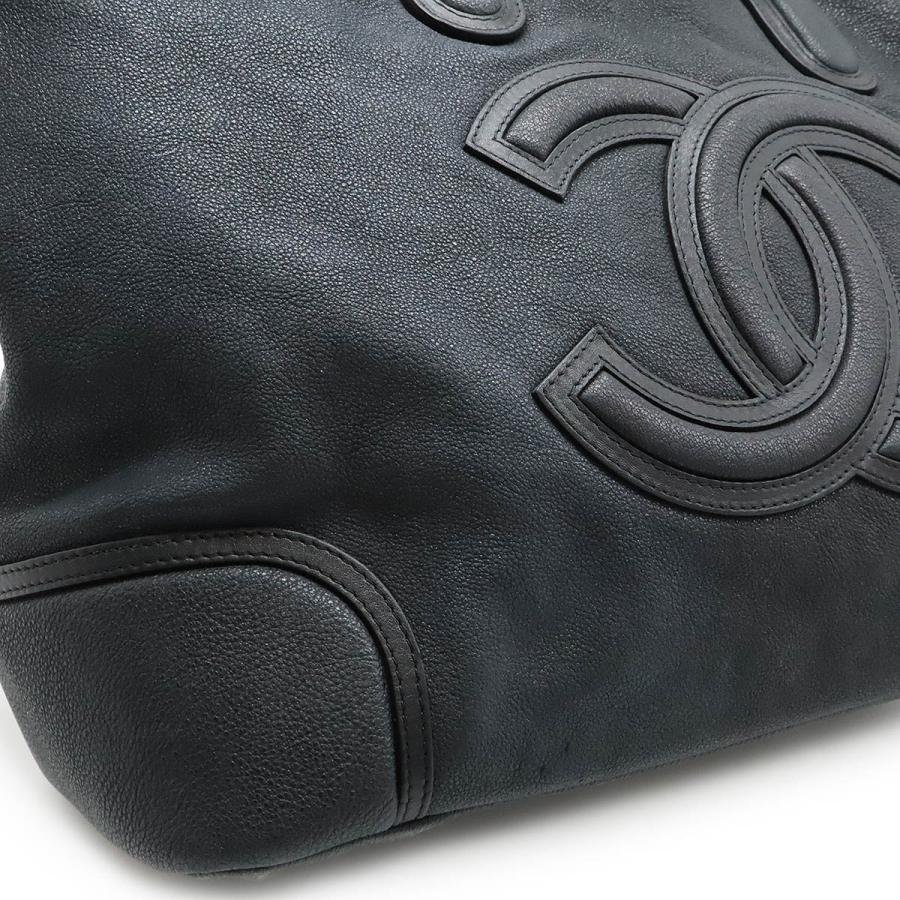 CHANEL シャネル ココマーク トートバッグ ショルダートート ソフトキャビアスキン ブラック 黒 A50288 | CHANEL | 08