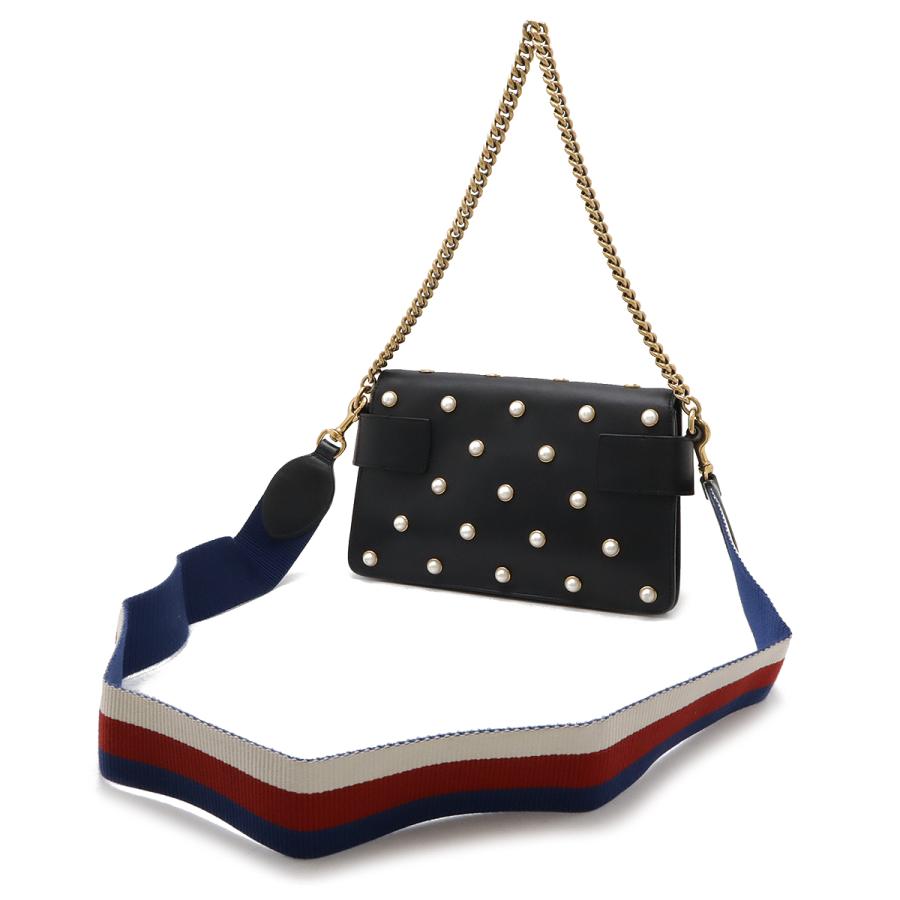 GUCCI グッチ ブロードウェイ パール&ビー チェーンショルダー  