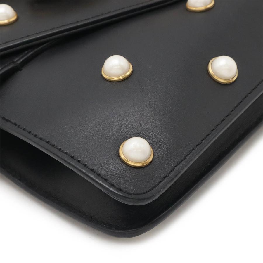 GUCCI グッチ ブロードウェイ パール&ビー チェーンショルダー  