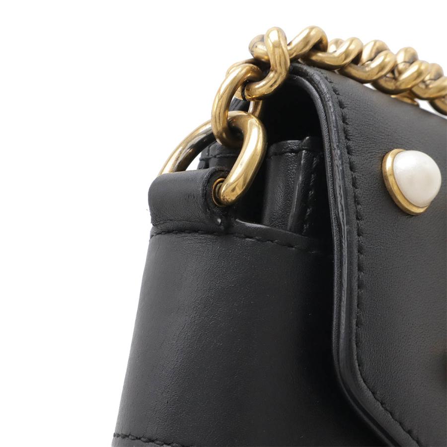 GUCCI グッチ ブロードウェイ パール&ビー チェーンショルダー  