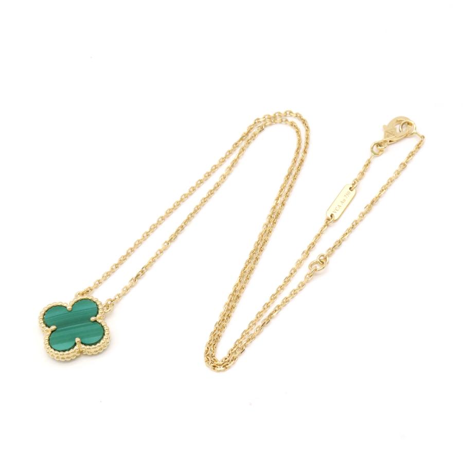 Van Cleef & Arpels ヴァン クリーフ & アーペル ヴィンテージアルハンブラ ネックレス ペンダント K18YG マラカイト VCARO9VA00 | Van Cleef ＆ Arpels | 01