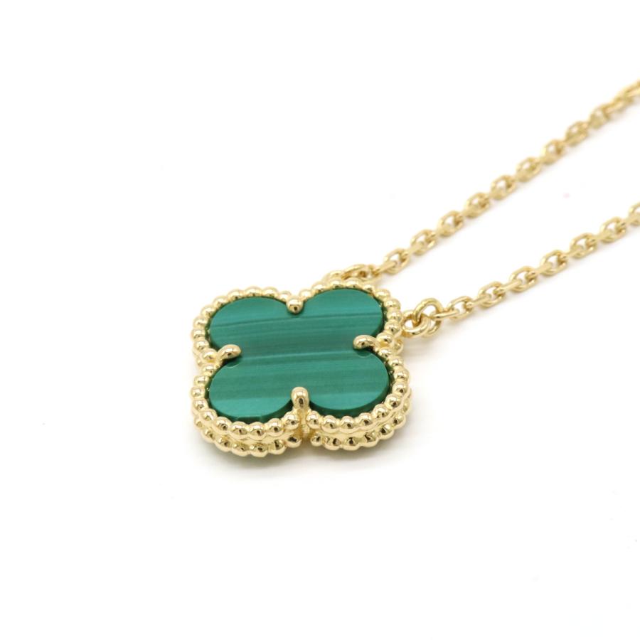 Van Cleef & Arpels ヴァン クリーフ & アーペル ヴィンテージアルハンブラ ネックレス ペンダント K18YG マラカイト VCARO9VA00 | Van Cleef ＆ Arpels | 02