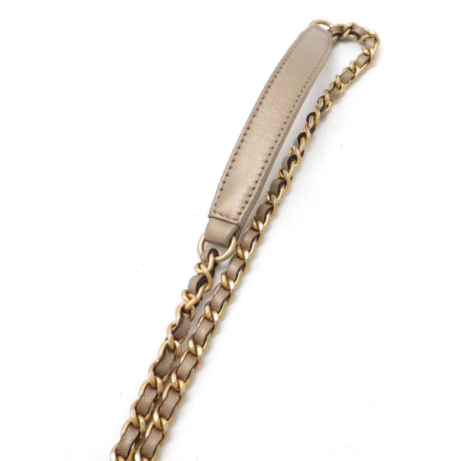CHANEL シャネル ココマーク カメラバッグ チェーンショルダー ショルダーバッグ ポシェット キルティング レザー ブロンズゴールド | CHANEL | 04