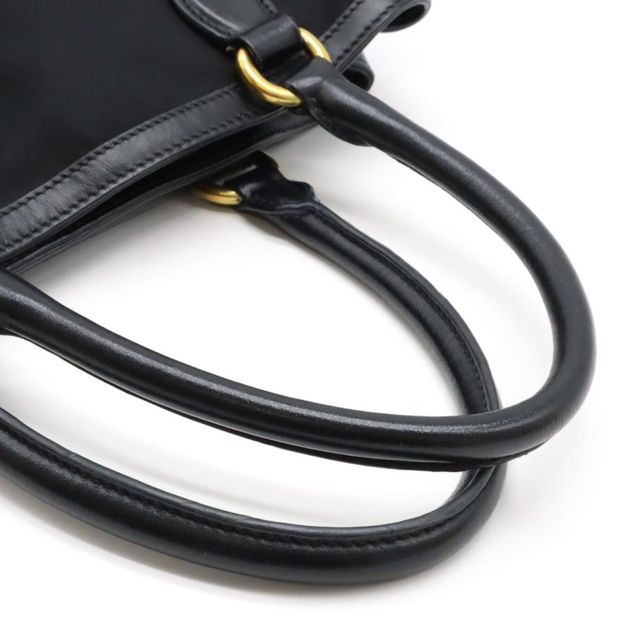 PRADA ハンドバッグ プラダ ミニ ブラック ほぼ未使用 美品1N1204 PRADA プラダ ハンドバッグ 3WAY/ミニバッグ/PRADA PROMENADE SAFFIANO