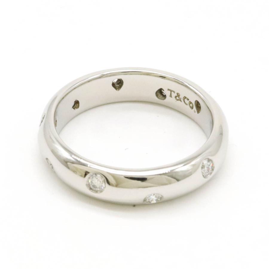 TIFFANY&Co. ティファニー ダイヤモンド ドッツ リング 指輪 Pt950 プラチナ ダイヤモンド 実寸約8号 | TIFFANY&Co. | 01
