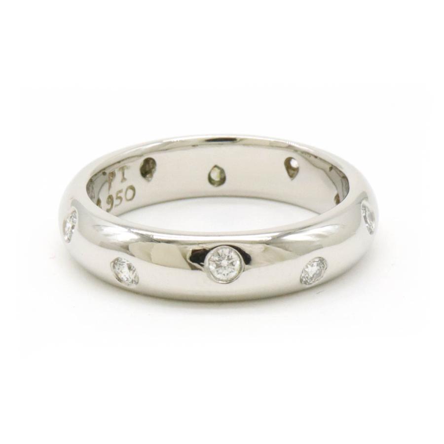 TIFFANY&Co. ティファニー ダイヤモンド ドッツ リング 指輪 Pt950 プラチナ ダイヤモンド 実寸約8号 | TIFFANY&Co. | 02